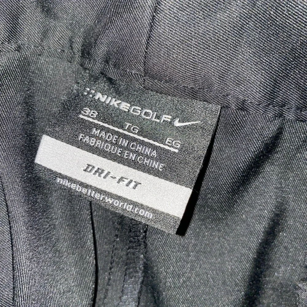 Nike Golf Men's Athletic Golf Black Shorts Dri Fit‎ 38